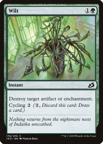 Wilt IKO-176 Ikoria: Lair of Behemoths Magic card