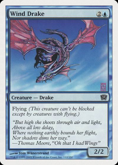 Wind Drake 9ED-112 Ninth Edition Magic card