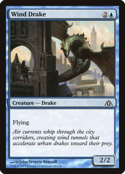 Wind Drake DGM-20 Dragon's Maze Magic card