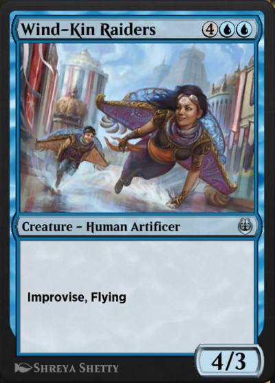 Wind-Kin Raiders KLR-74 Kaladesh Remastered Magic card