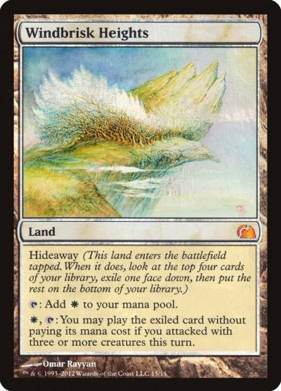 Windbrisk Heights V12-15 From the Vault: Realms Magic card