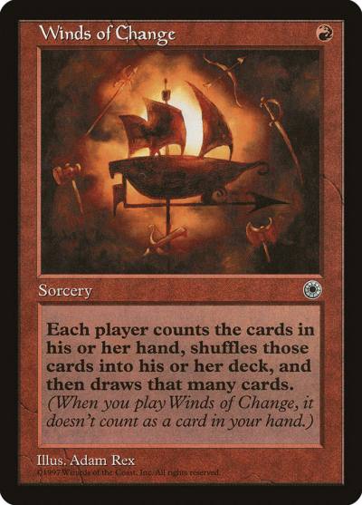 Winds of Change POR-156 Portal Magic card