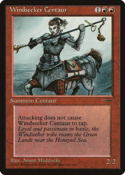 Windseeker Centaur PHPR-3 HarperPrism Book Promos Magic card