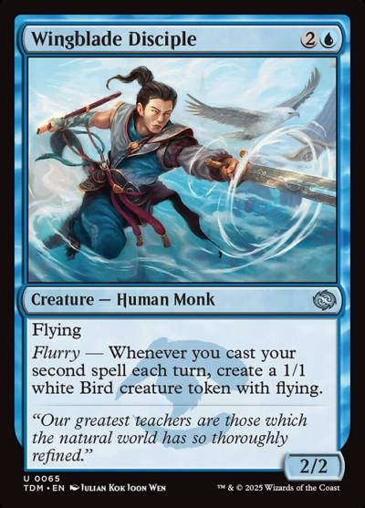 Wingblade Disciple TDM-65 Tarkir: Dragonstorm Magic card
