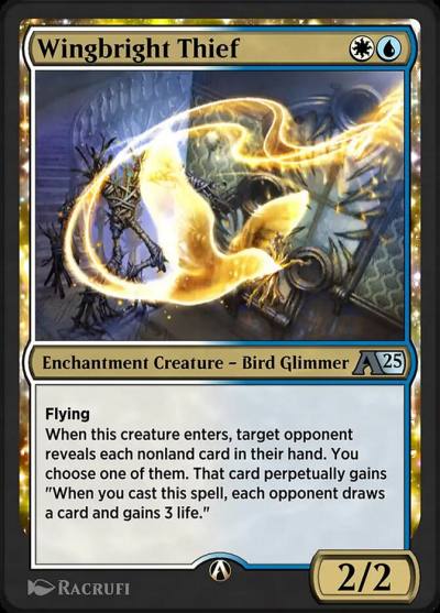 Wingbright Thief YDSK-29 Alchemy: Duskmourn Magic card