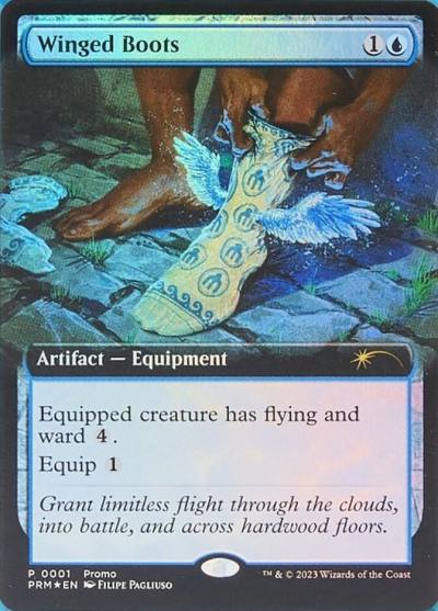 Winged Boots PMEI-45108 Media and Collaboration Promos Magic card