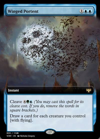 Winged Portent PRM-95309 Magic Online Promos Magic card