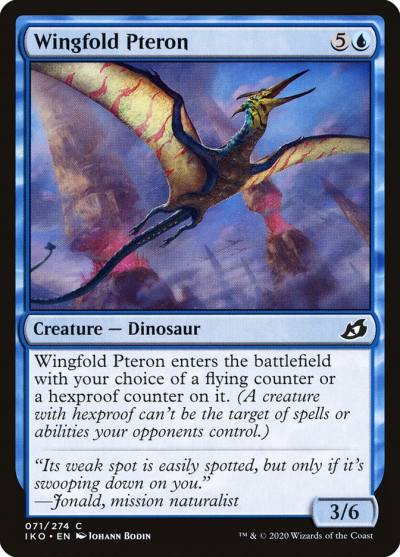 Wingfold Pteron 71 Ikoria: Lair of Behemoths Magic card
