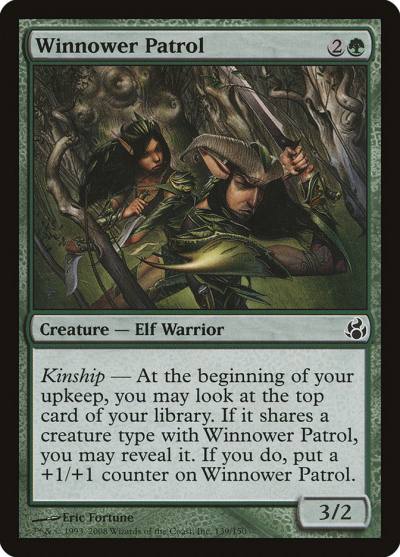 Winnower Patrol MOR-139 Morningtide Magic card