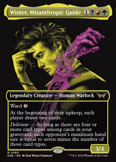 Winter, Misanthropic Guide DSK-365 Duskmourn: House of Horror Magic card