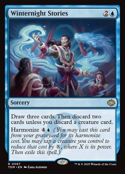 Winternight Stories TDM-67 Tarkir: Dragonstorm Magic card