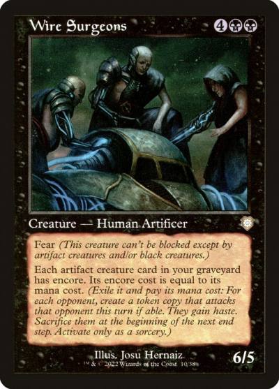 Wire Surgeons BRC-10 The Brothers' War Commander Magic card