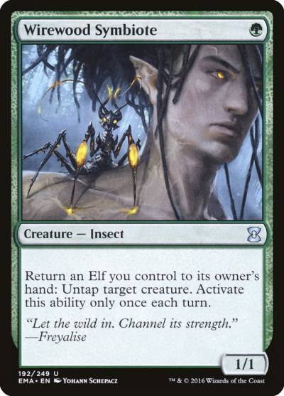 Wirewood Symbiote EMA-192 Eternal Masters Magic card