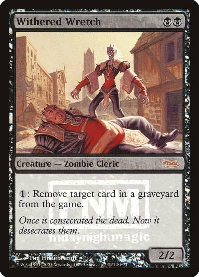 Withered Wretch F03-12 Friday Night Magic 2003 Magic card