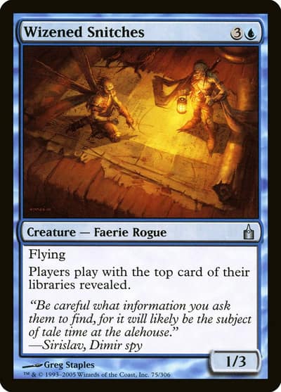 Wizened Snitches 75 Ravnica: City of Guilds Magic card