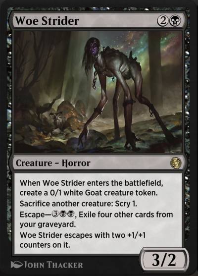 Woe Strider AJMP-123 Jumpstart Arena Exclusives Magic card