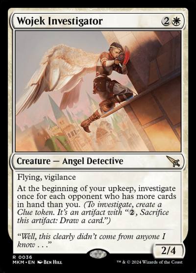 Wojek Investigator MKM-36STAR Murders at Karlov Manor Magic card
