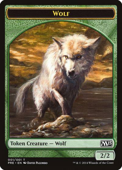Wolf PPC1-T1 M15 Prerelease Challenge Magic card