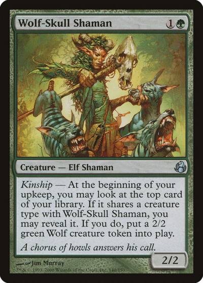 Wolf-Skull Shaman 140 Morningtide Magic card