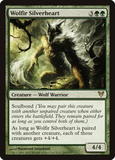 Wolfir Silverheart AVR-206 Avacyn Restored Magic card