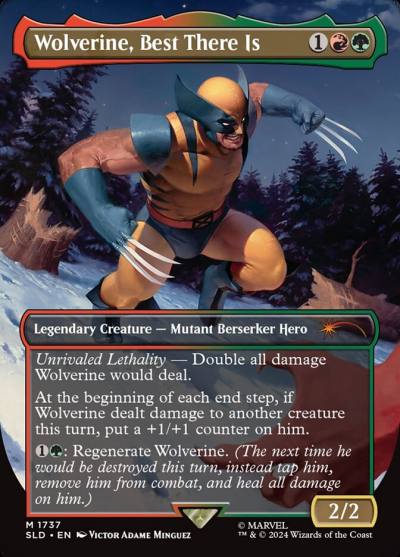 Wolverine, Best There Is 1737 Secret Lair Drop Magic card