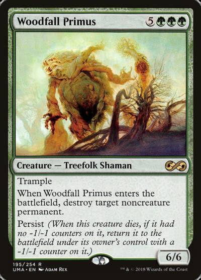 Woodfall Primus UMA-195 Ultimate Masters Magic card