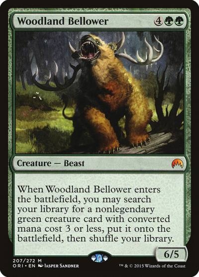Woodland Bellower ORI-207 Magic Origins Magic card
