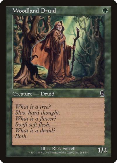 Woodland Druid ODY-284 Odyssey Magic card