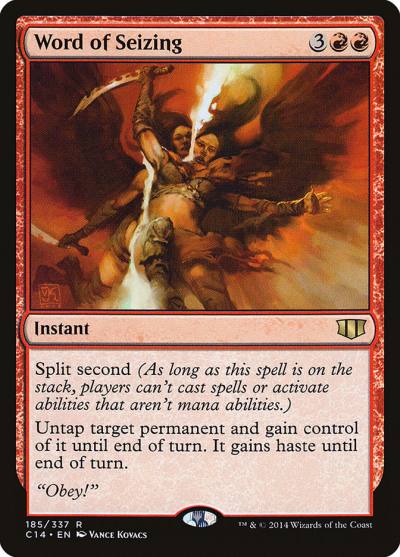 Word of Seizing C14-185 Commander 2014 Magic card