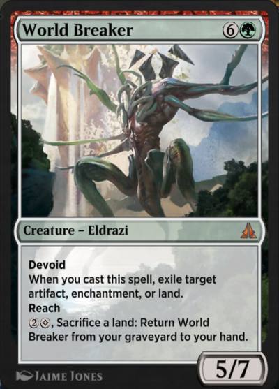 World Breaker EA2-18 Explorer Anthology 2 Magic card