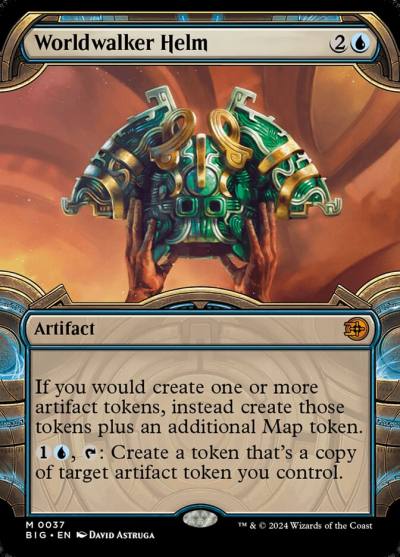 Worldwalker Helm BIG-37 The Big Score Magic card