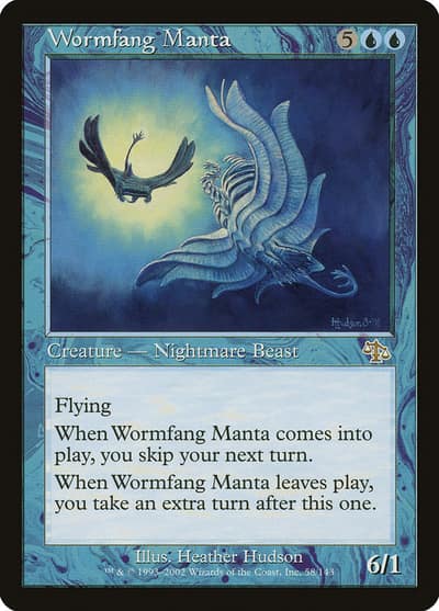 Wormfang Manta 58 Judgment Magic card