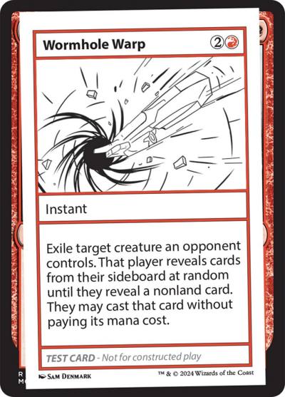 Wormhole Warp MB2-570 Mystery Booster 2 Magic card