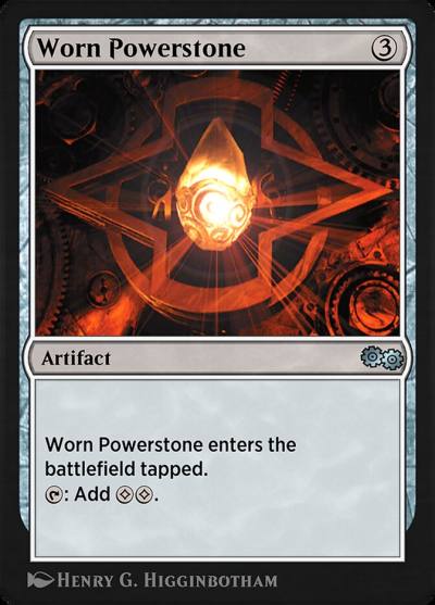 Worn Powerstone HA7-18 Historic Anthology 7 Magic card