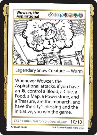 Wowzer, the Aspirational MB2-604 Mystery Booster 2 Magic card
