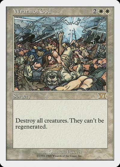 Wrath of God BRB-100 Battle Royale Box Set Magic card