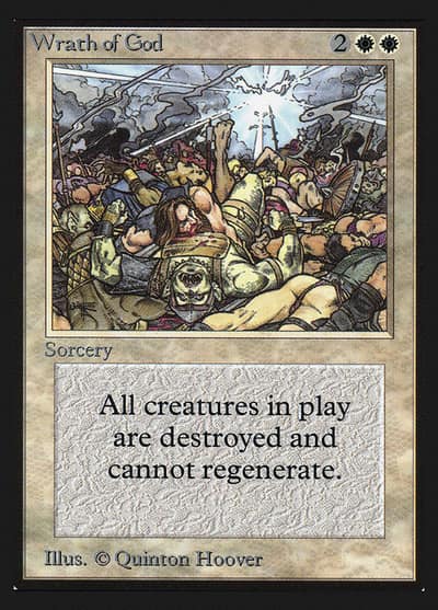 Wrath of God CEI-46 Intl. Collectors' Edition Magic card
