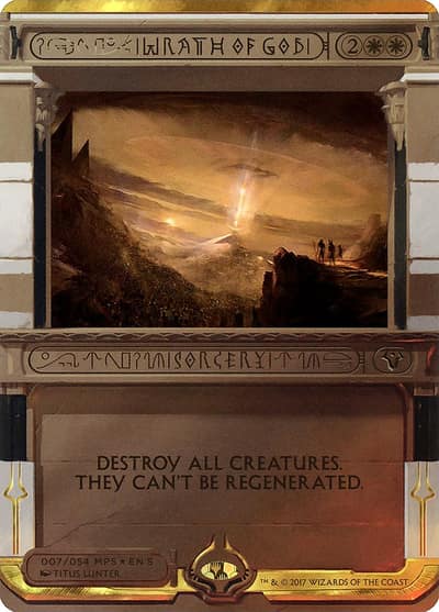 Wrath of God MP2-7 Amonkhet Invocations Magic card
