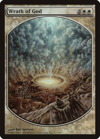 Wrath of God P07-1 Magic Player Rewards 2007 Magic card