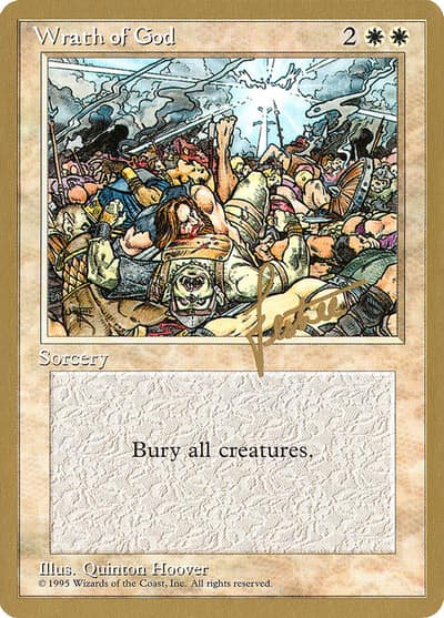 Wrath of God PTC-BL58 Pro Tour Collector Set Magic card