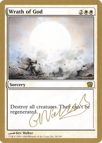 Wrath of God WC04-GN58 World Championship Decks 2004 Magic card