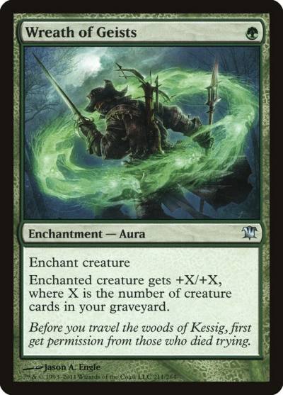 Wreath of Geists ISD-211 Innistrad Magic card