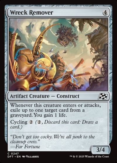 Wreck Remover DFT-247 Aetherdrift Magic card