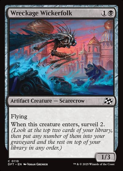 Wreckage Wickerfolk 110 Aetherdrift Magic card