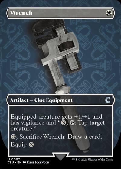 Wrench CLU-7 Ravnica: Clue Edition Magic card