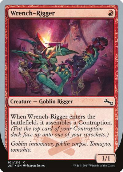 Wrench-Rigger 101 Unstable Magic card