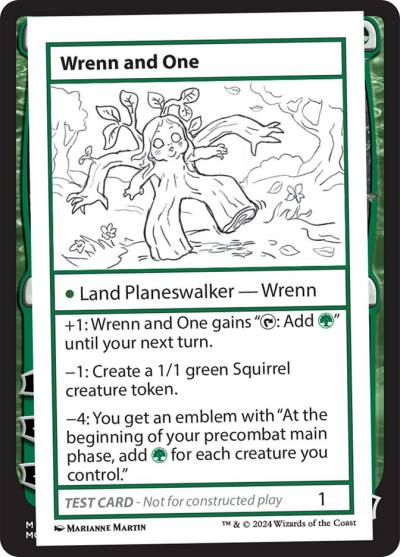 Wrenn and One MB2-588 Mystery Booster 2 Magic card