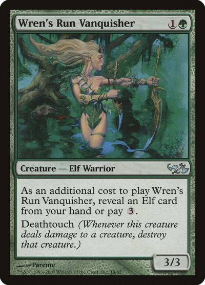 Wren's Run Vanquisher DD1-19 Duel Decks: Elves vs. Goblins Magic card