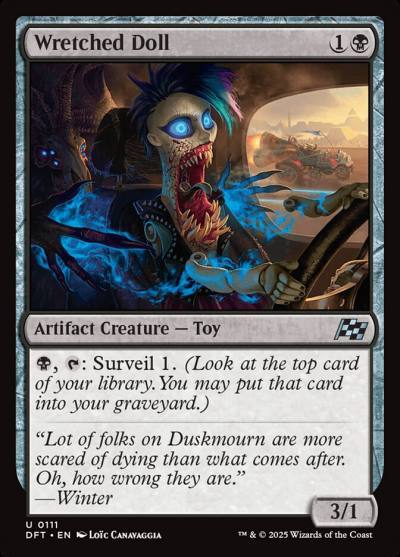 Wretched Doll 111 Aetherdrift Magic card