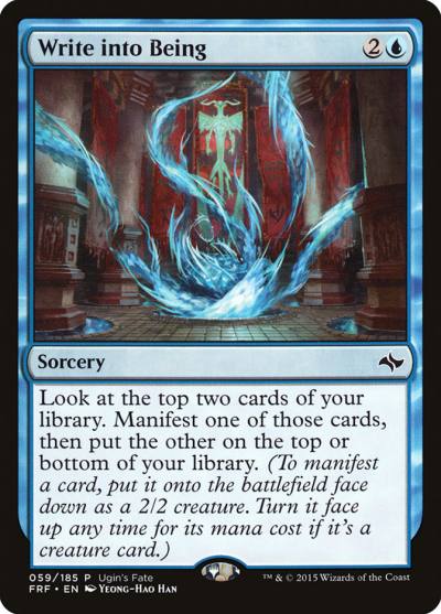 Write into Being UGIN-59 Ugin's Fate Magic card